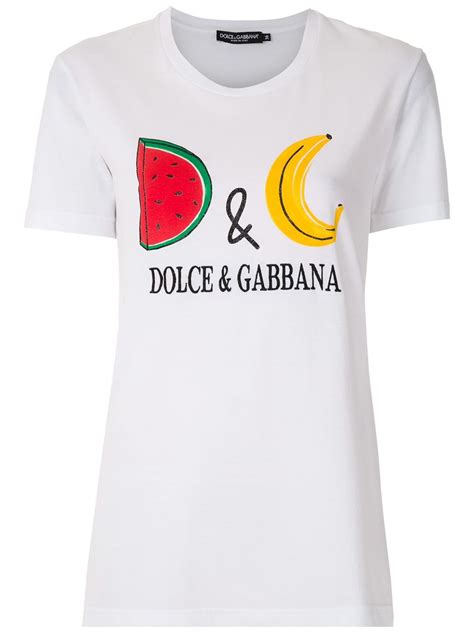 dolce gabbana t shirt saldi donna|farfetch dolce and gabbana t shirts.